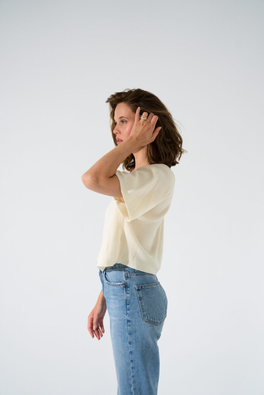 Shirt Jane ecru – Bild 2