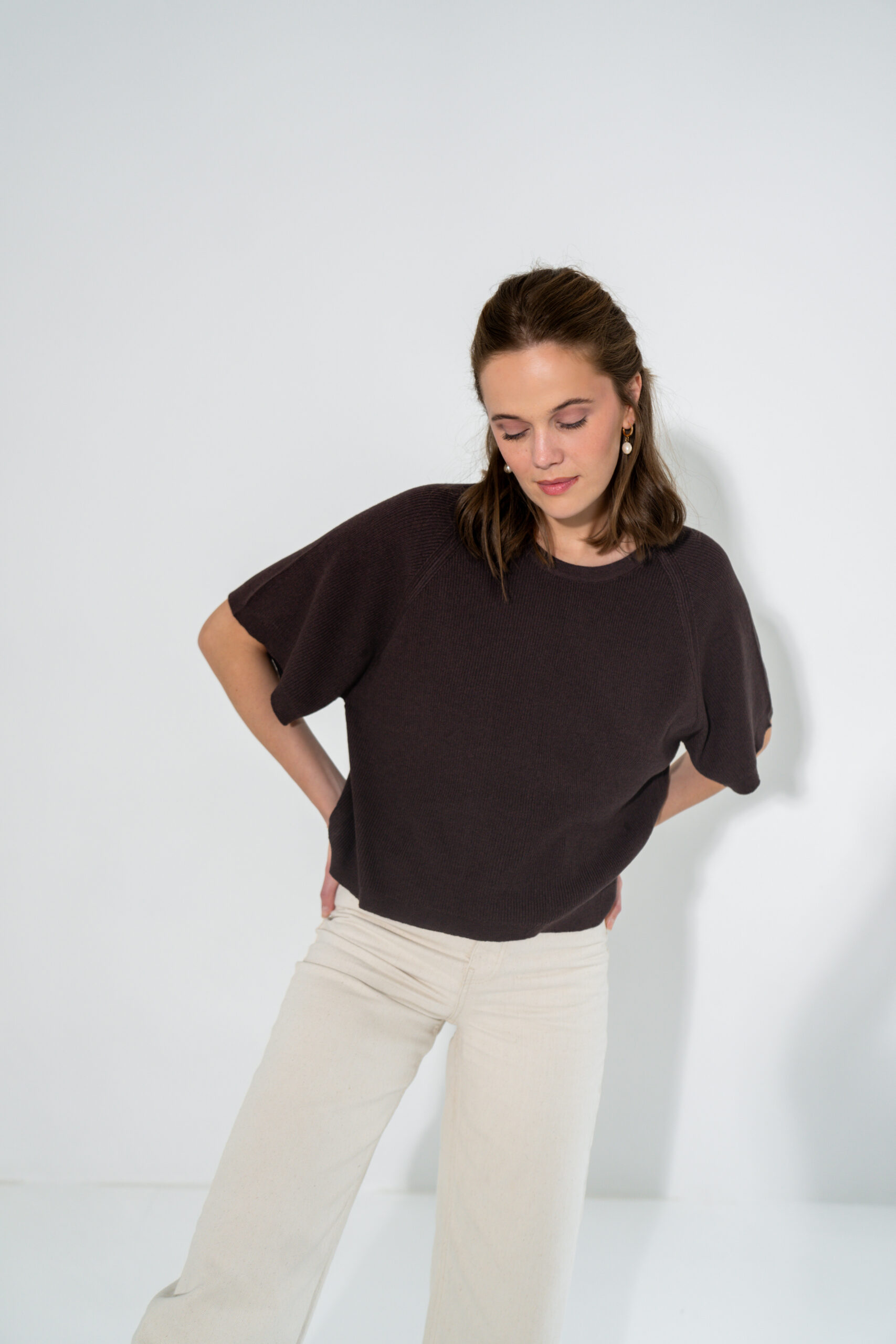 Shirt Jane dark chocolate