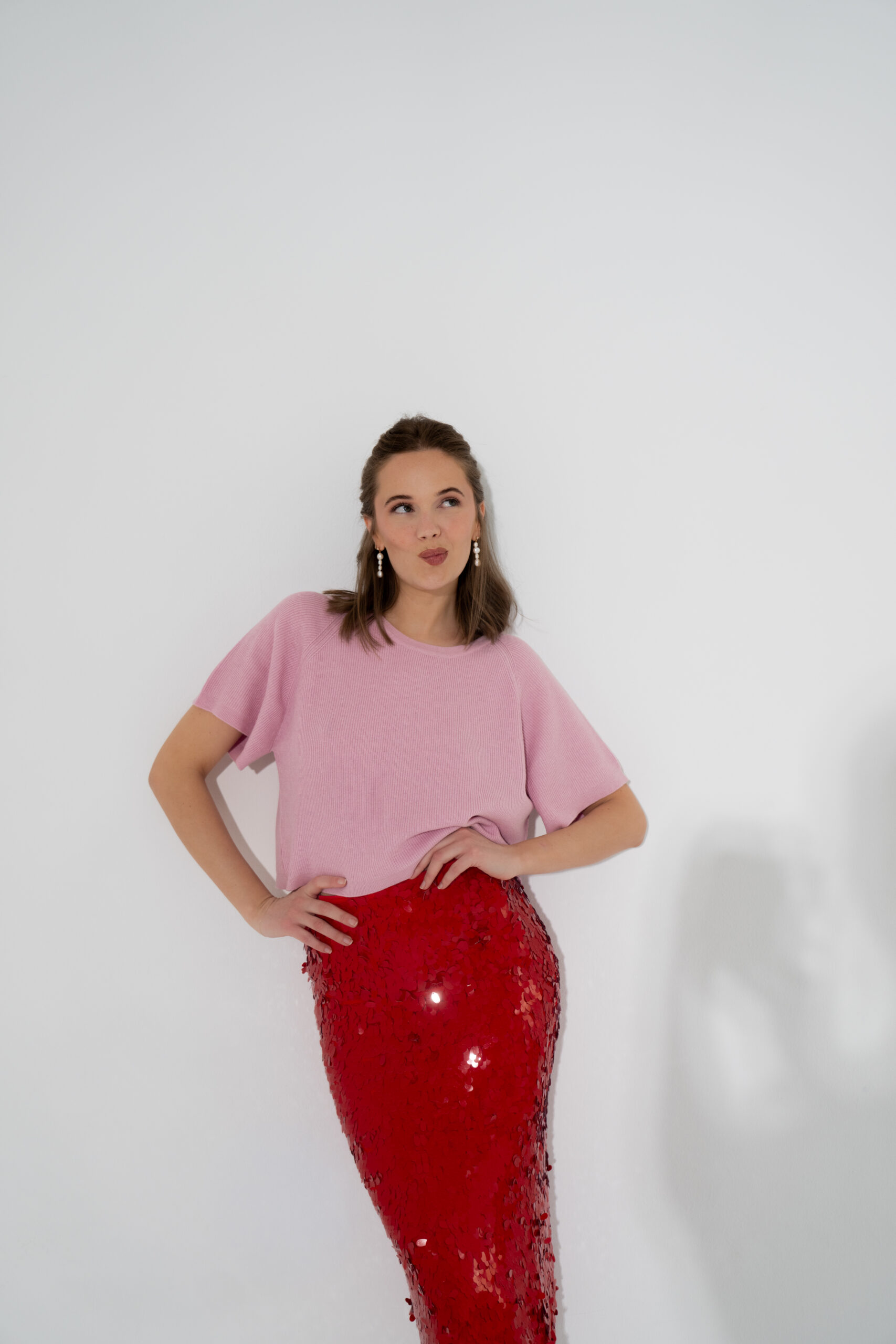 Shirt Jane dusty pink