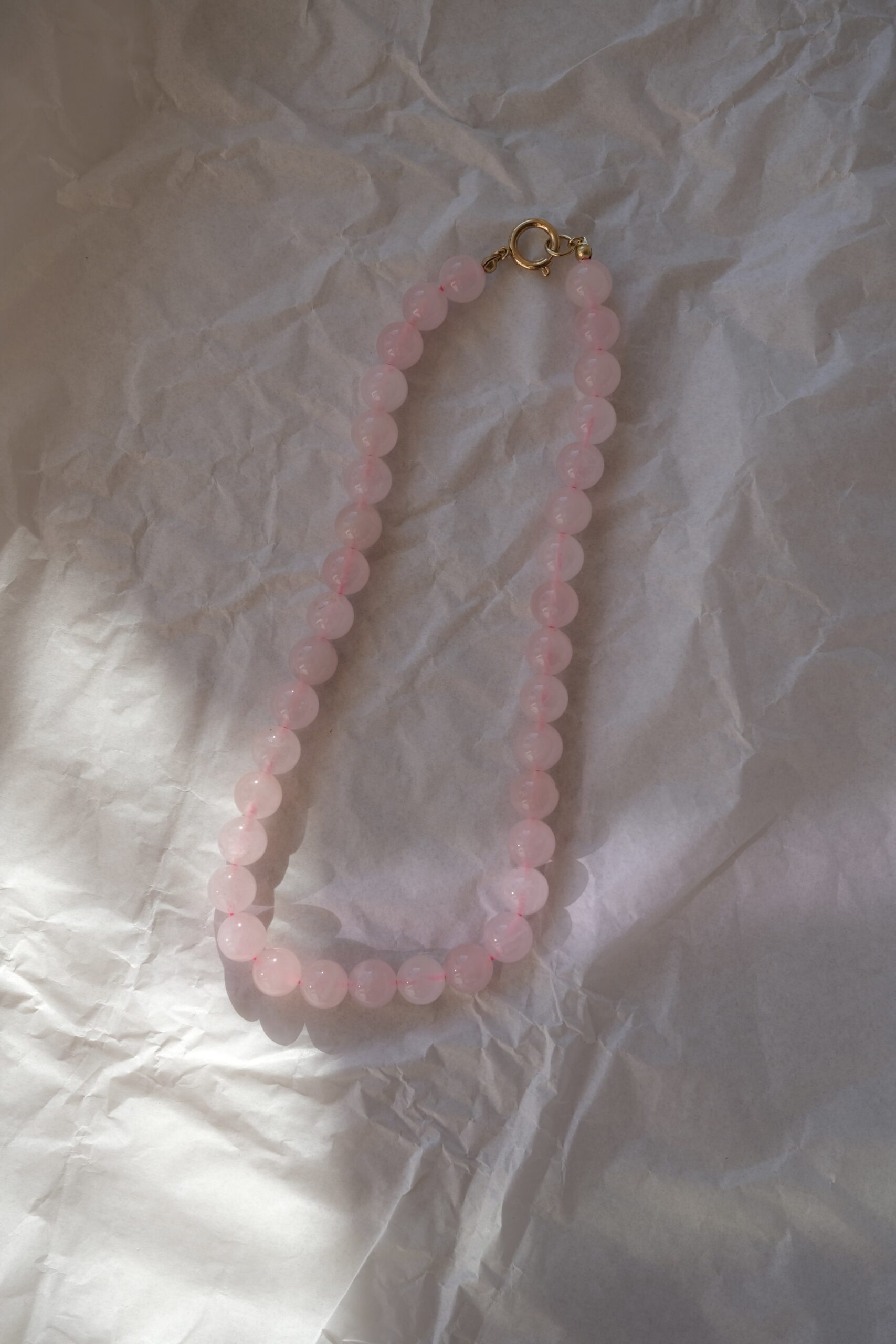 Perlenkette Rosa – Bild 4